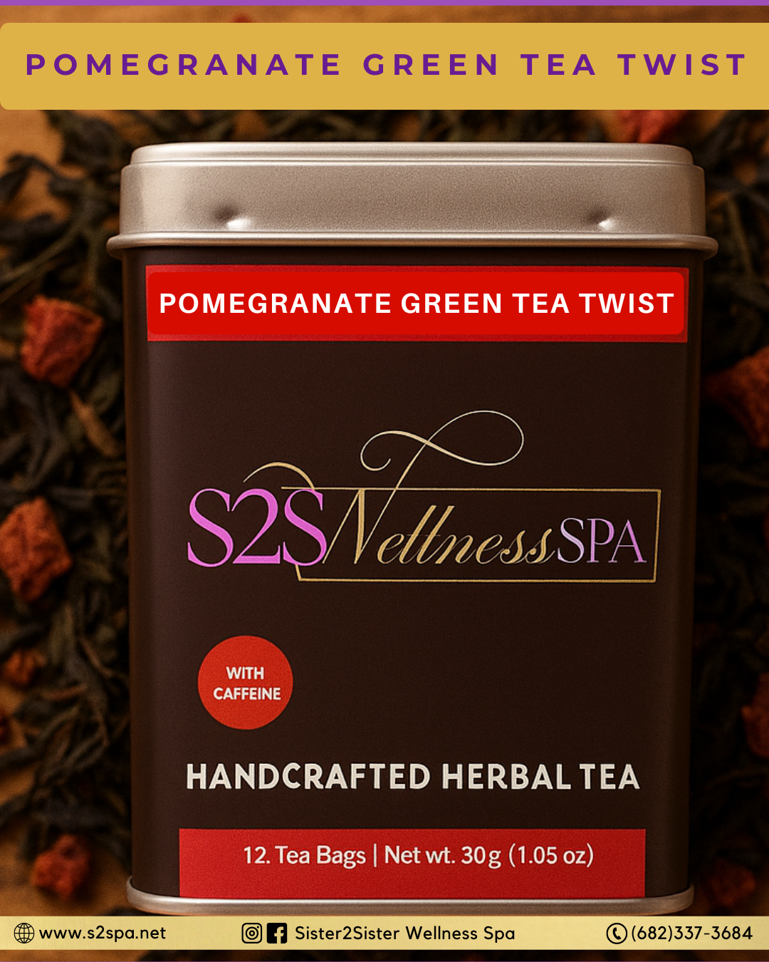S2S Pomegranate Green Tea Twist
