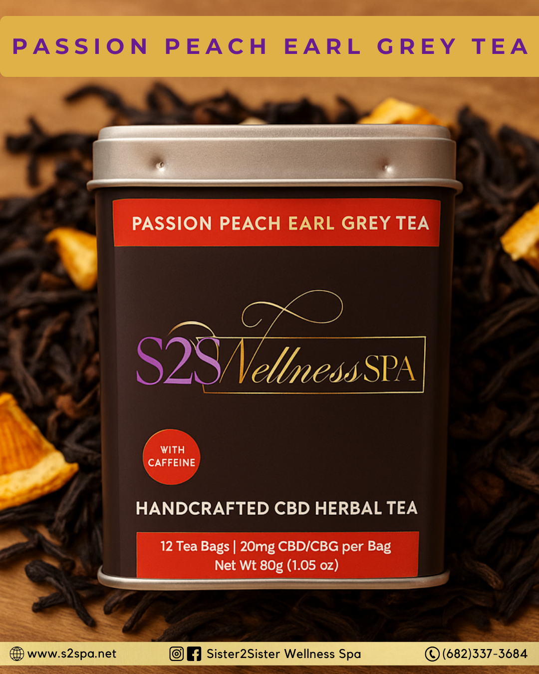 S2S Passion Peach with Earl Grey Tea