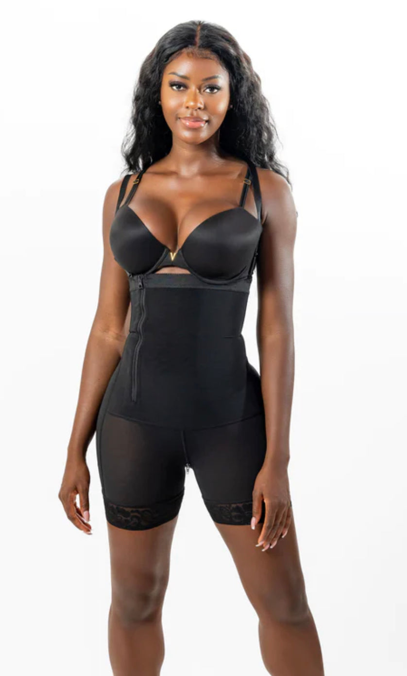 Side zipper shape-wear