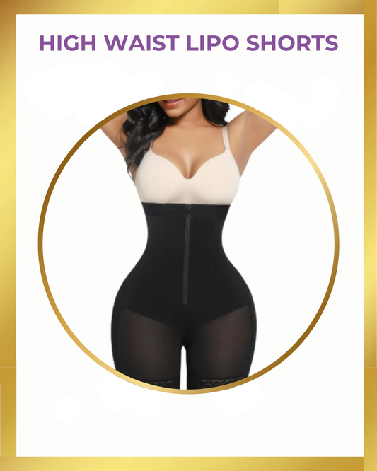 High Waist Lipo Shorts