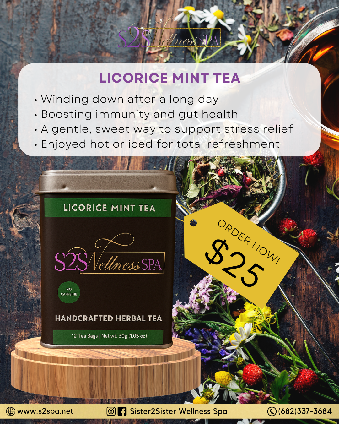 S2S Licorice Mint Tea