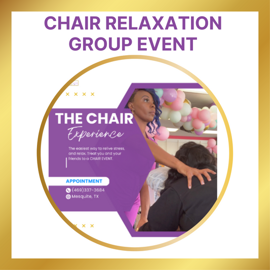 Chair relaxation group event